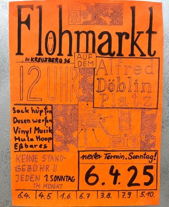 Flohmarkt Alfred-Döblin-Platz