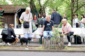 ... Wassertorplatz und Zentrum Kreuzberg. Foto: Andrei Schnell.